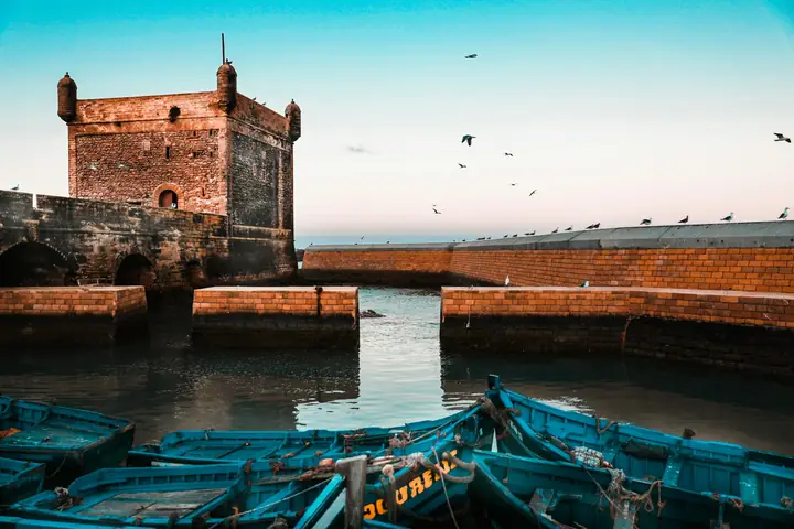 Puerto y bastión de Essaouira