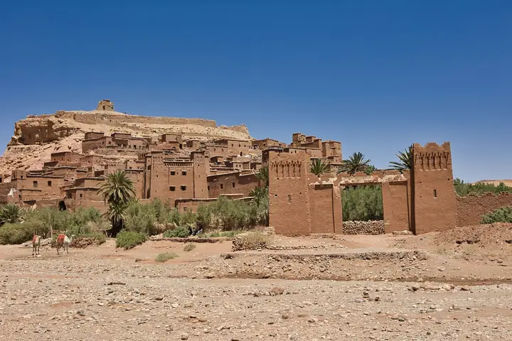 Ksar de Ait Benhaddou cerca de Ouarzazate