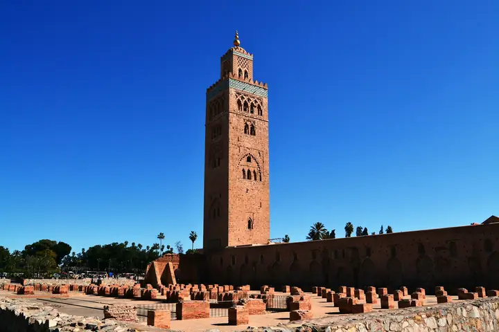 Minarete de la Koutoubia de Marrakech