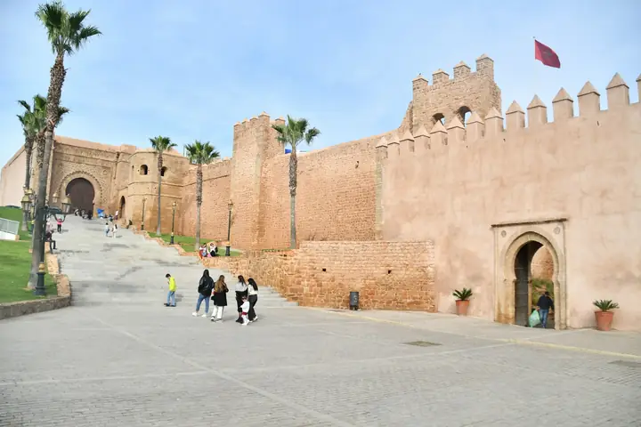 Murallas de la kasbah de los Oudayas, en Rabat